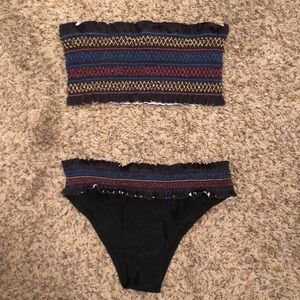 Brand new!! Bandeau swimsuit!!